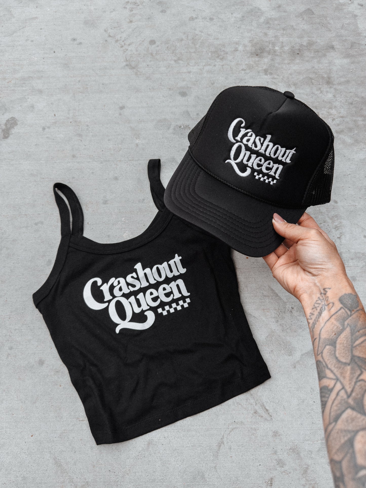 Crashout Queen Rib Tank