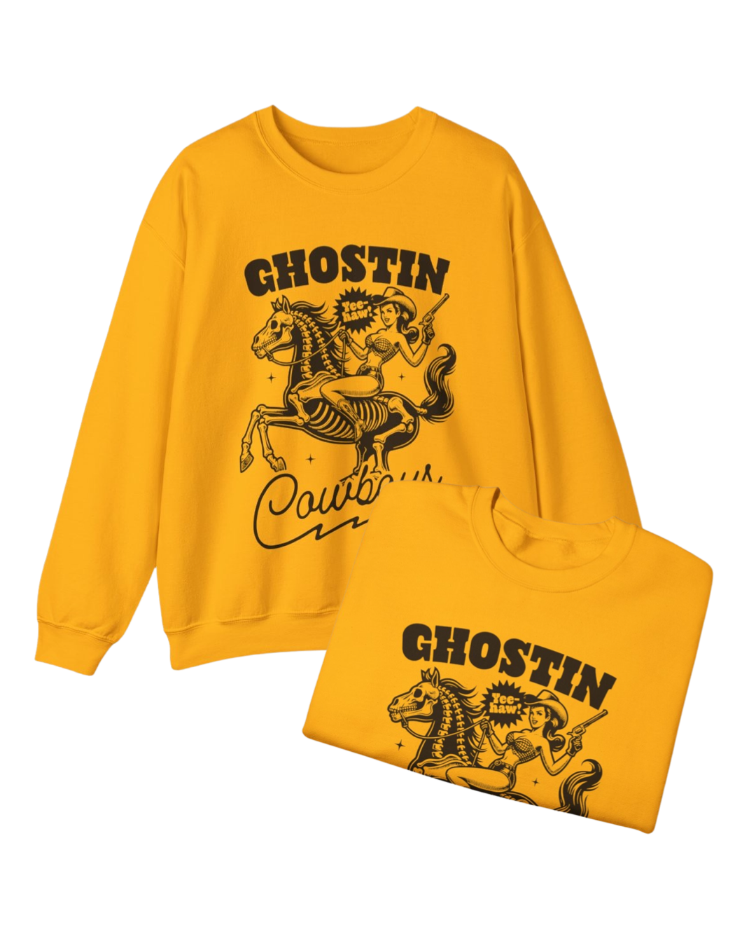 Ghostin’ Cowboys Crewneck