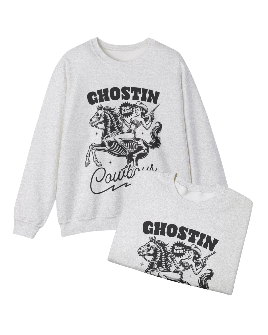 Ghostin’ Cowboys Crewneck