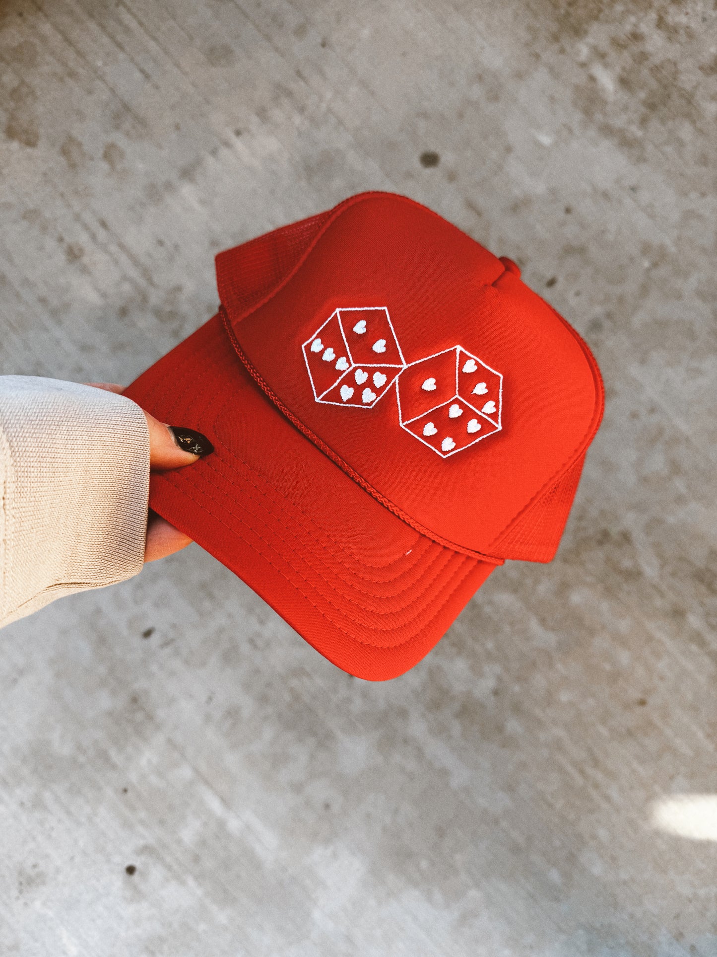 Love Dice Trucker Hat