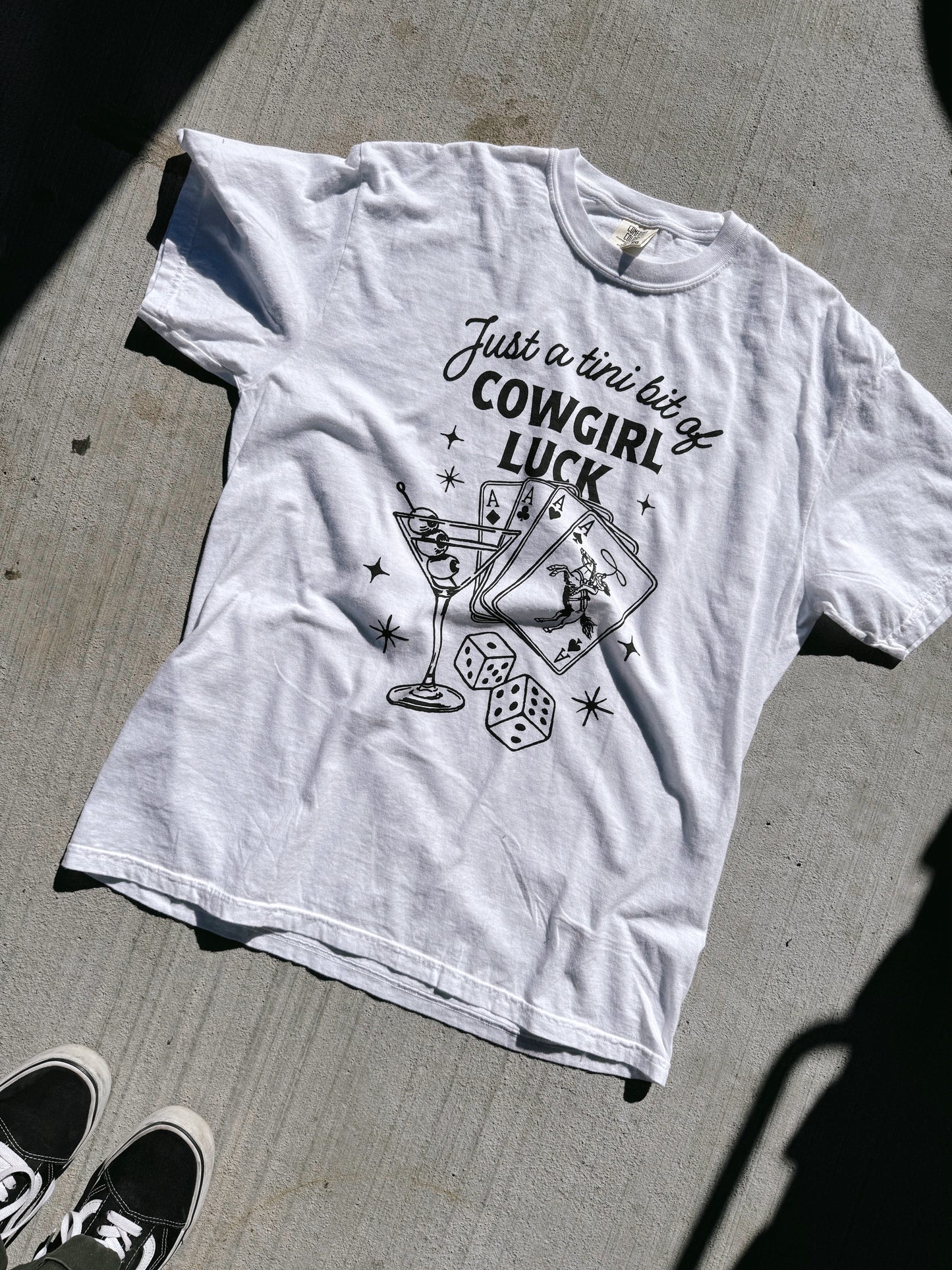Cowgirl Luck Tee