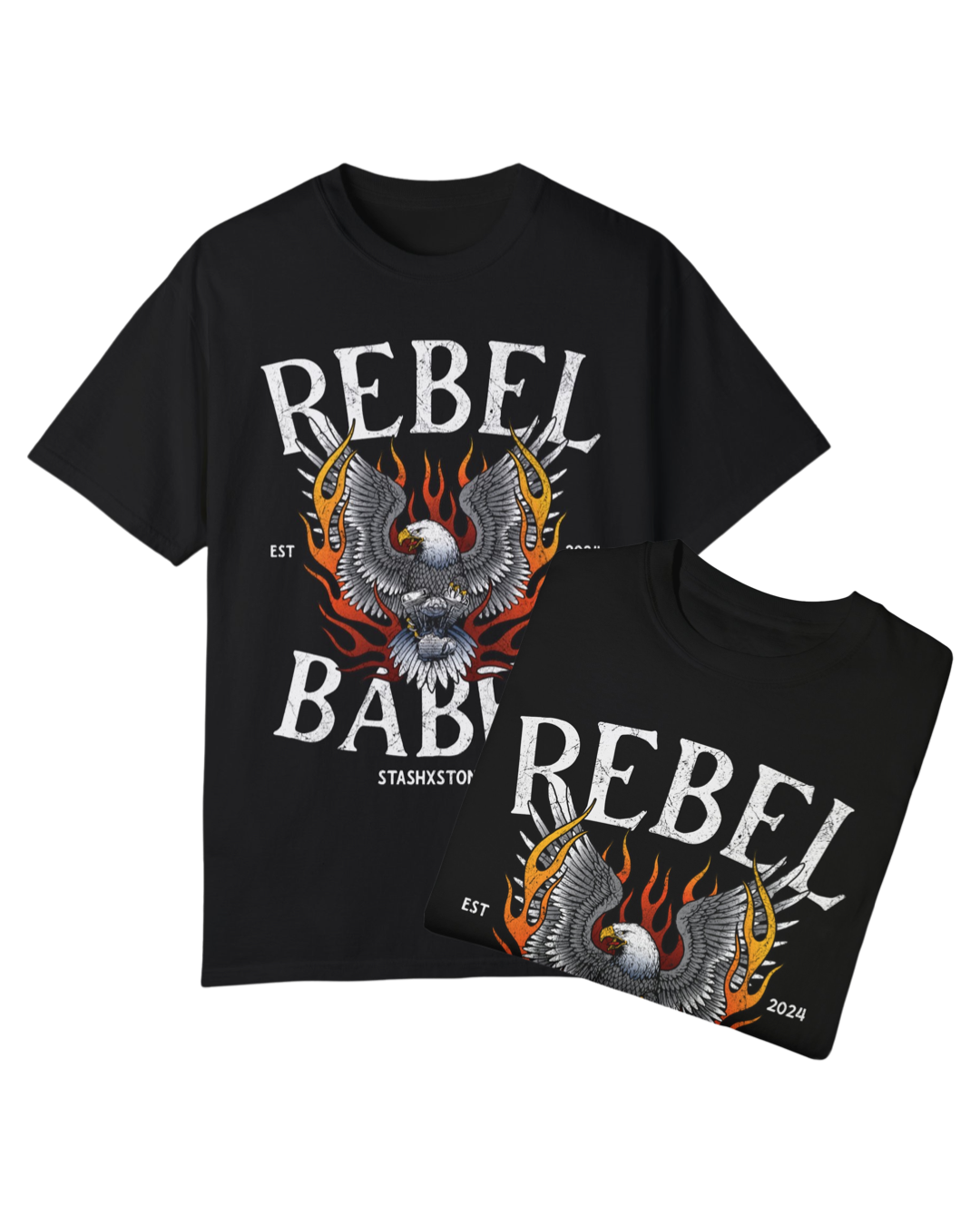 Rebel Babes Eagle Tee