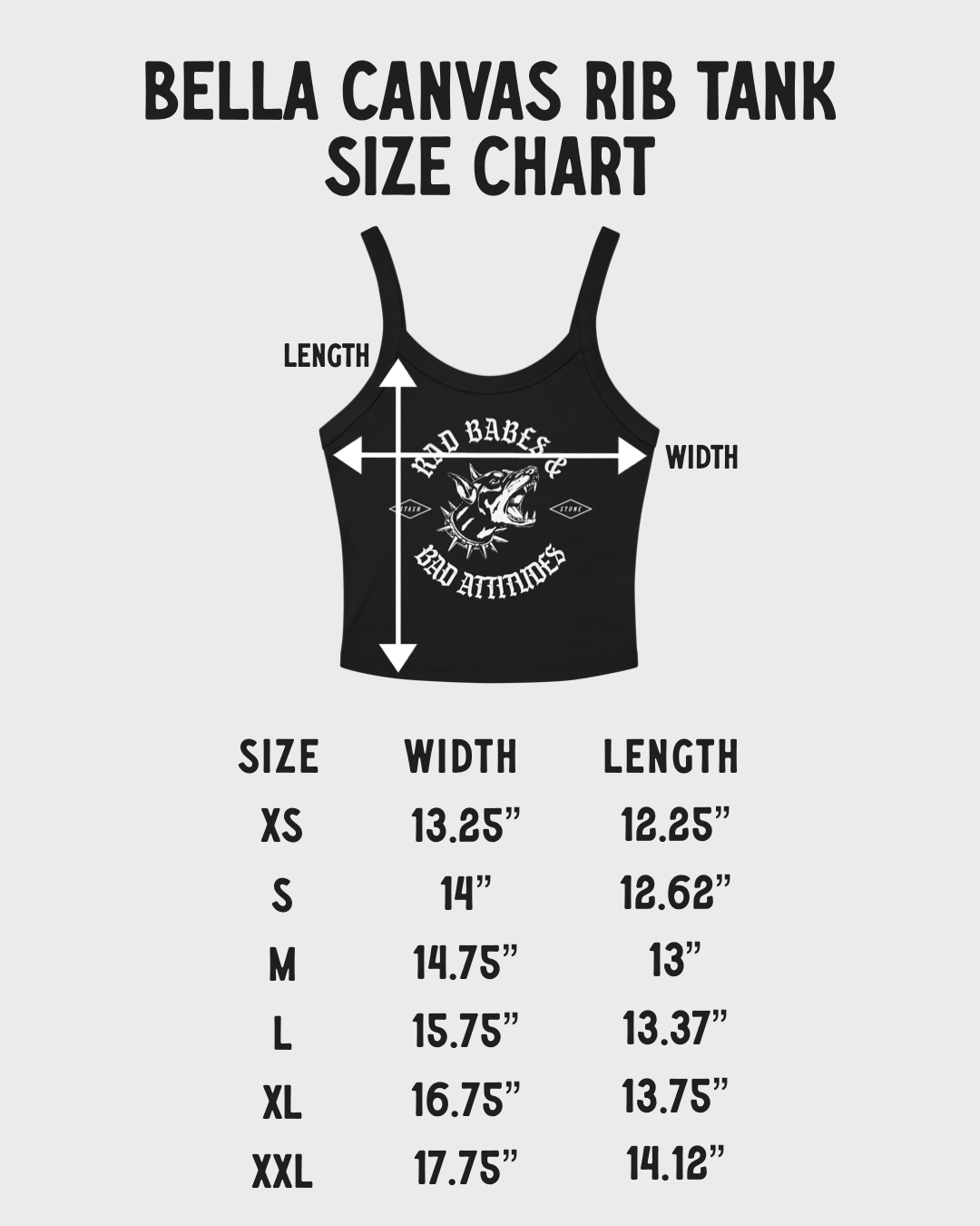 Bad Attitudes Rib Tank