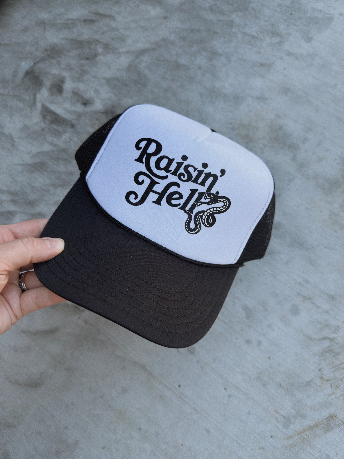 Raisin’ Hell Trucker