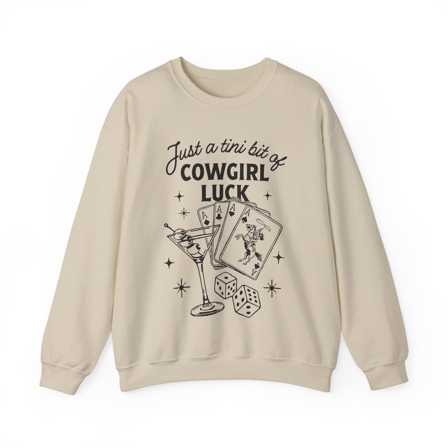 Cowgirl Luck Crewneck