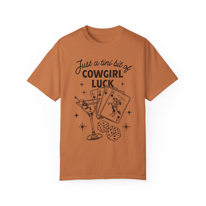 Cowgirl Luck Tee