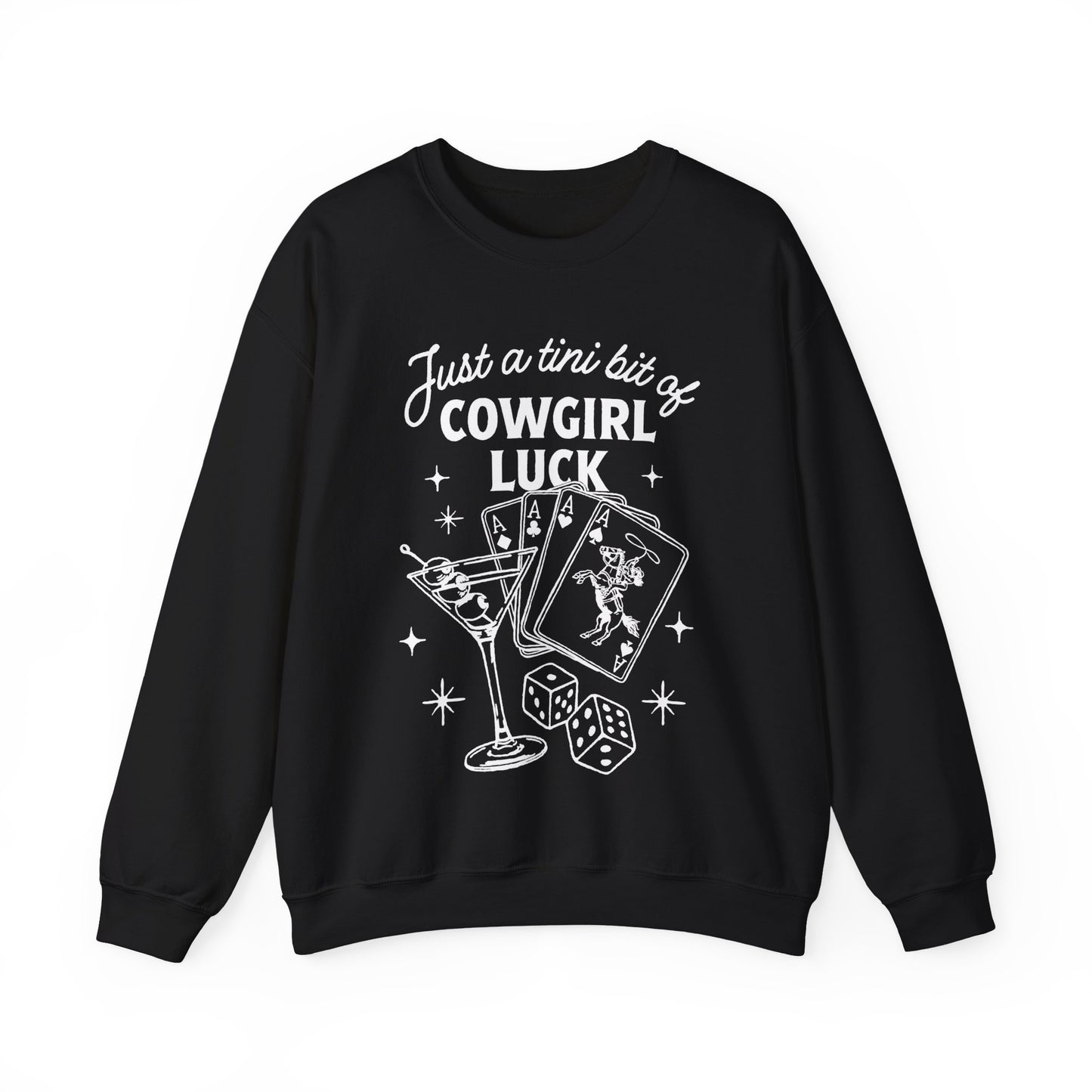 Cowgirl Luck Crewneck