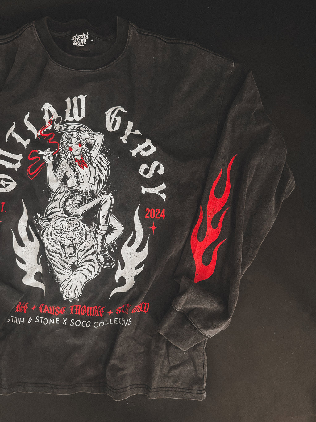 Outlaw Gypsy Long Sleeve Tee
