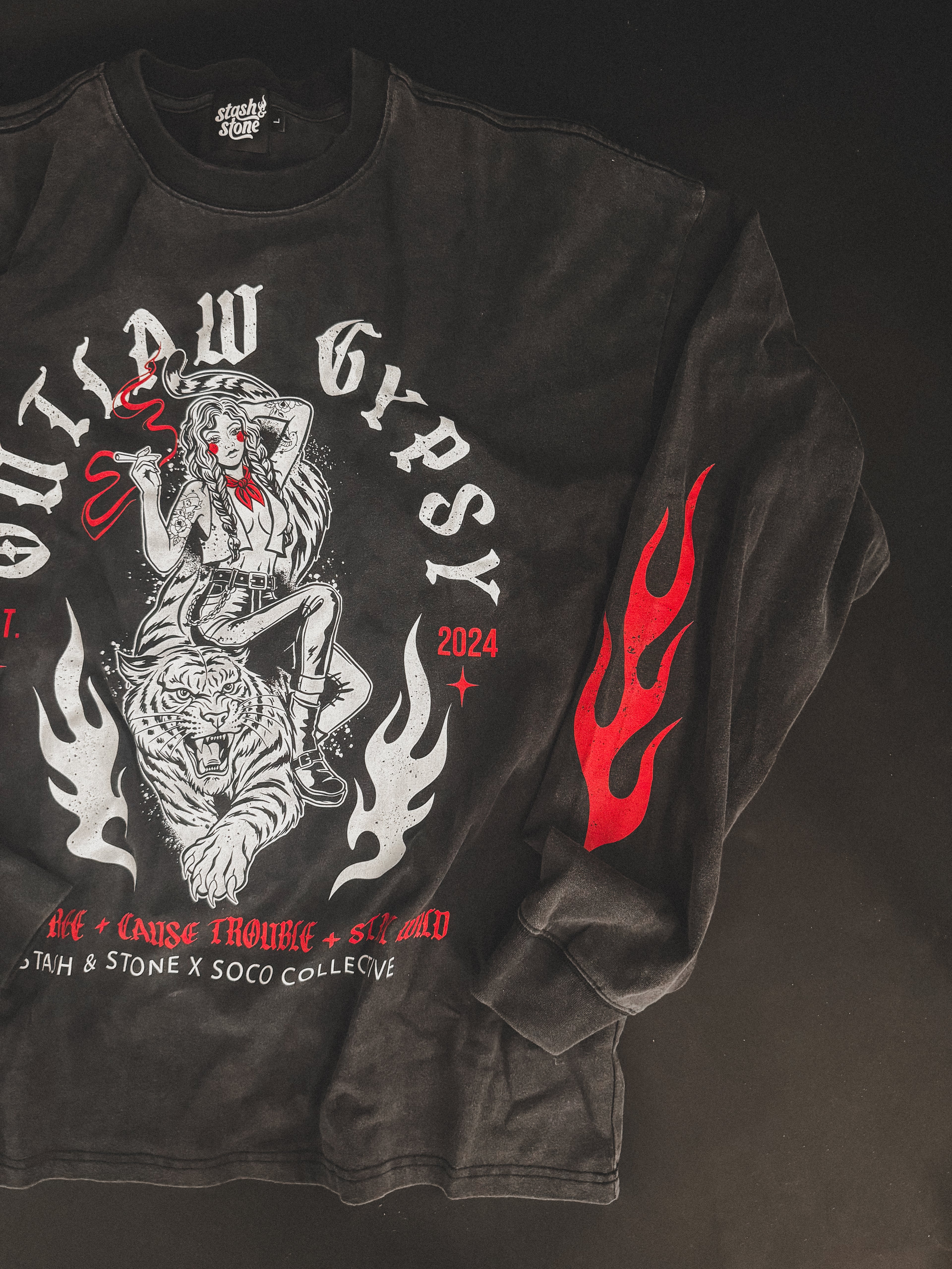Outlaw Gypsy Long Sleeve Tee
