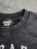 Rad Babes Club Acid Wash Crewneck