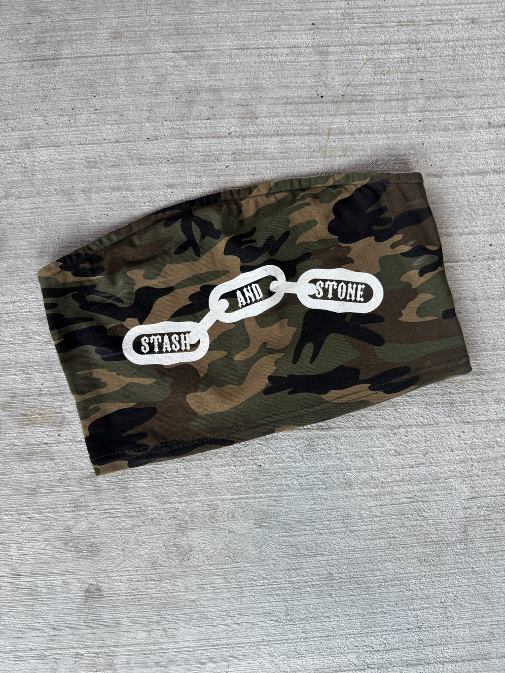 Linked Up Camo Tube Top