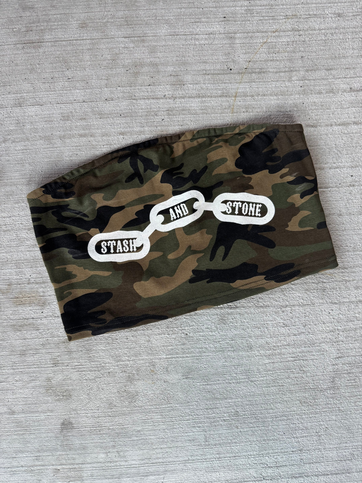 Linked Up Camo Tube Top
