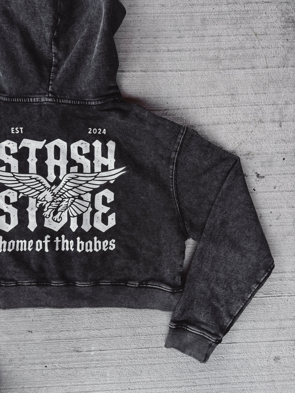 Free Bird Crop Hoodie