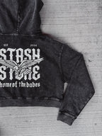 Free Bird Crop Hoodie