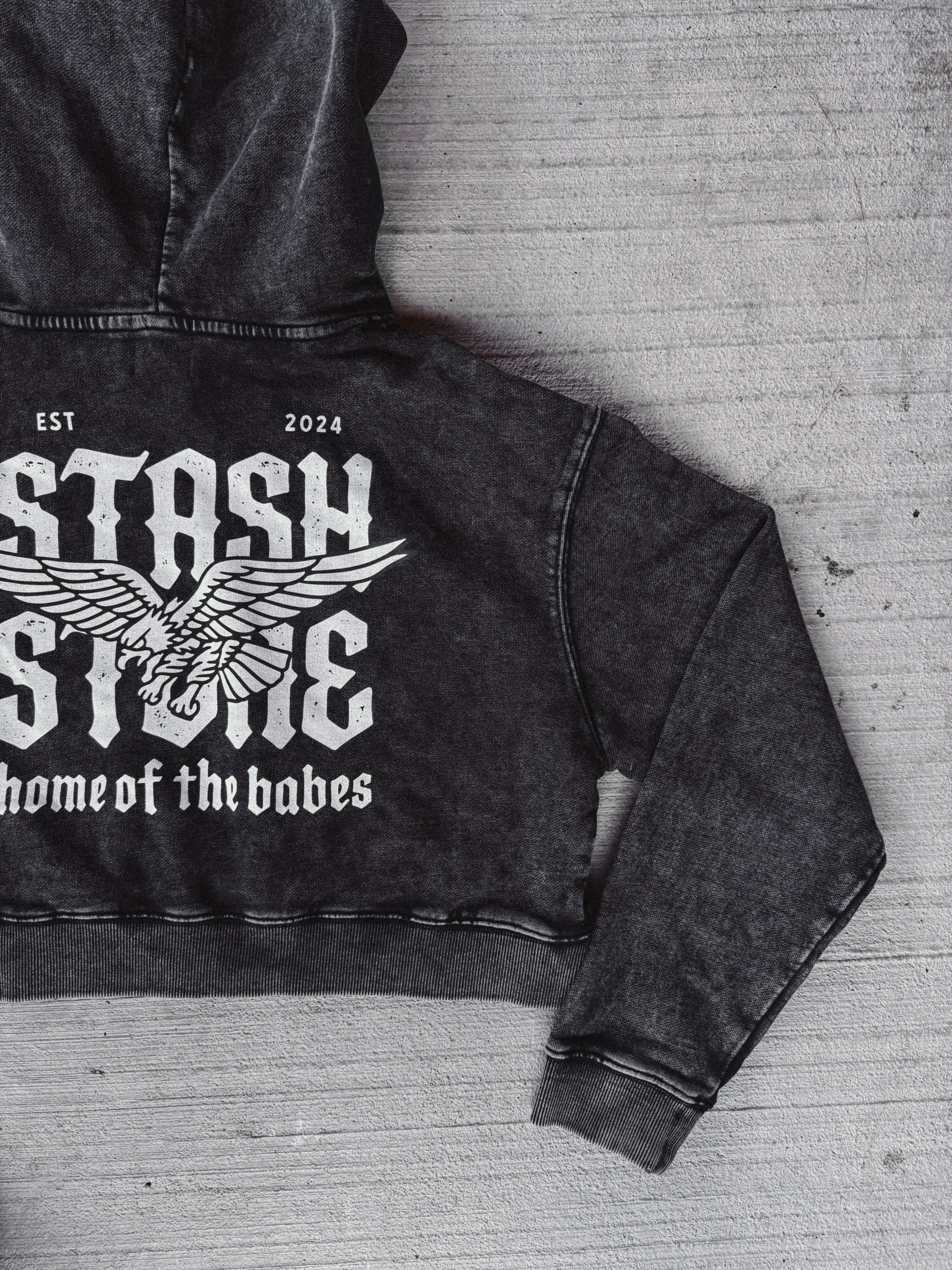 Free Bird Crop Hoodie