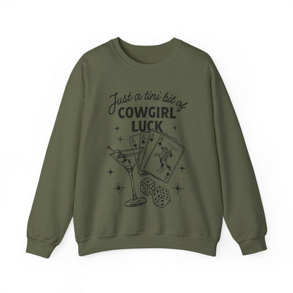 Cowgirl Luck Crewneck