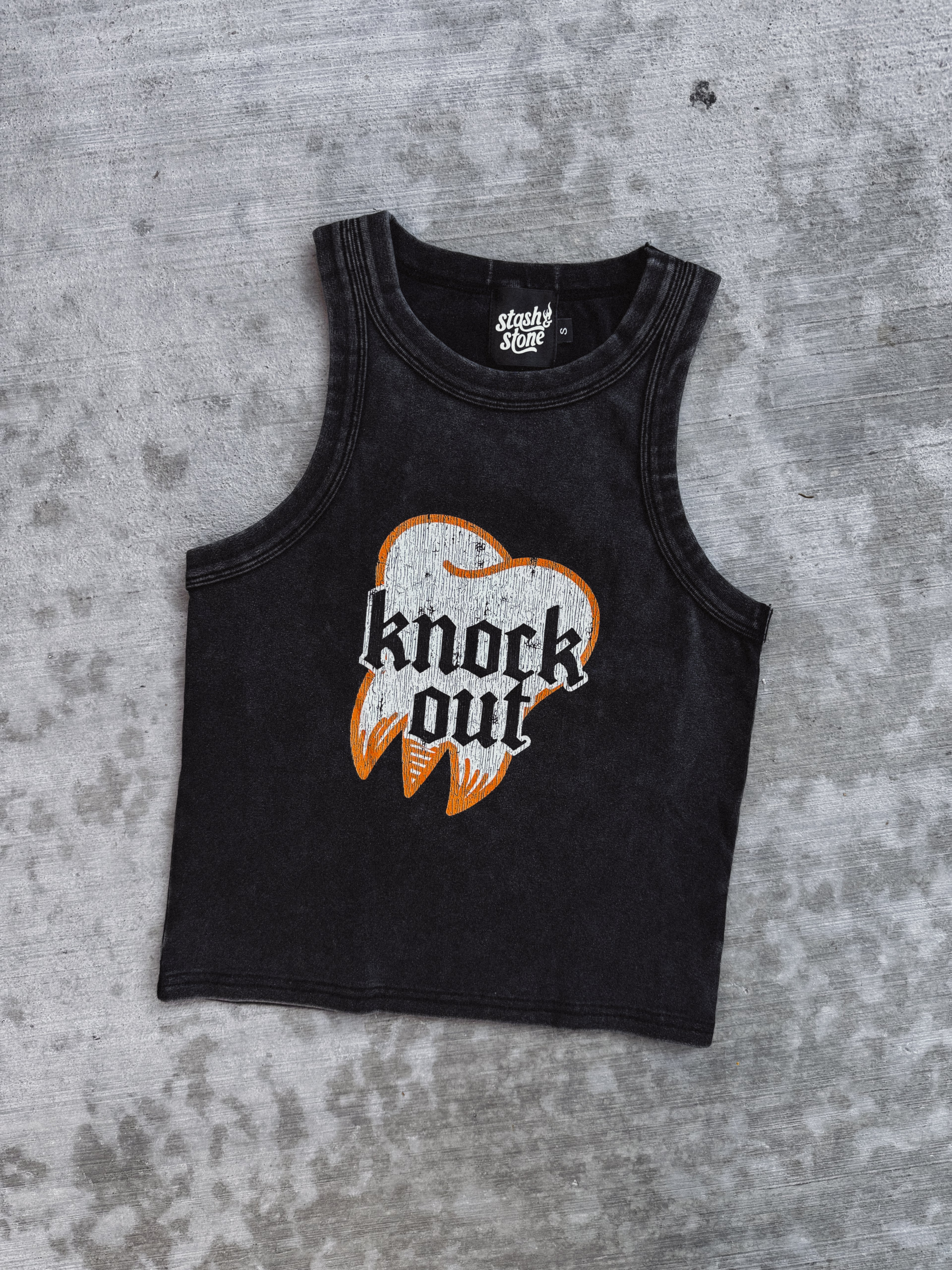 Knock Out Vintage Wash Tank