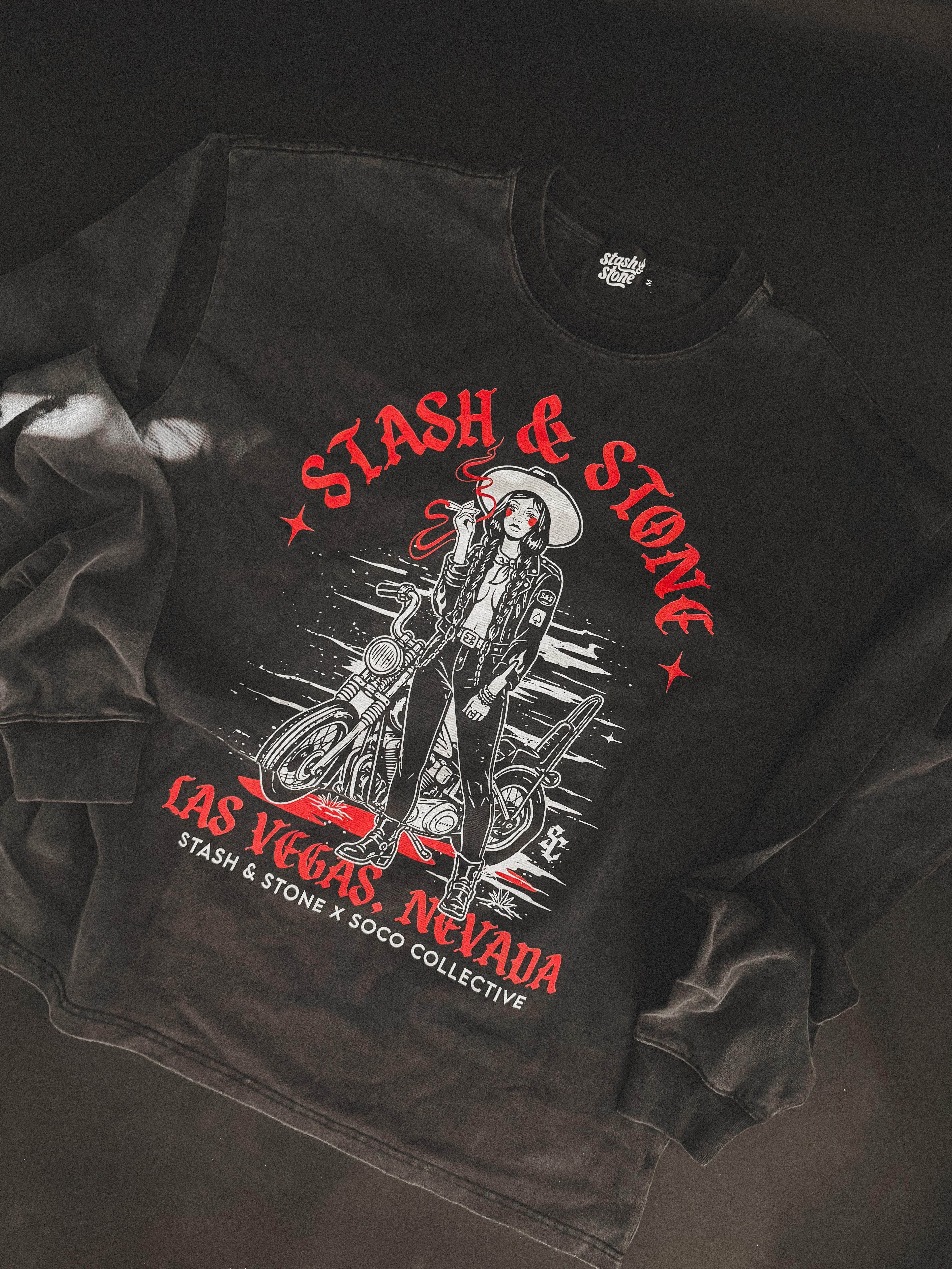 Sin City Rider Long Sleeve Tee