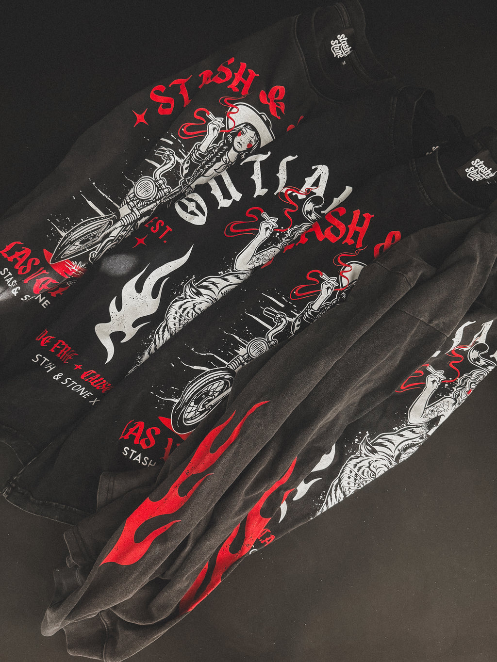 Sin City Rider Long Sleeve Tee