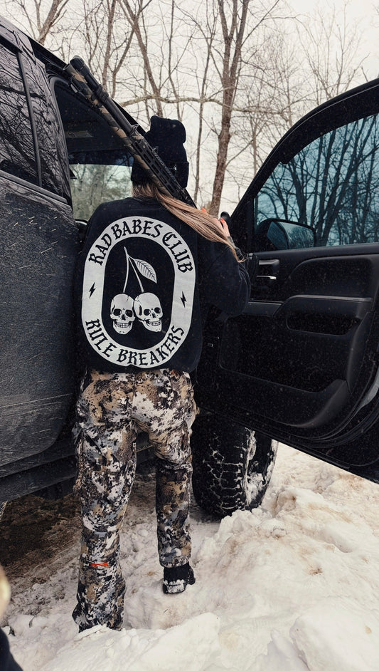 Rule Breakers Acid Wash Crewneck