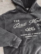 Rad Moms Club Acid Wash Hoodie