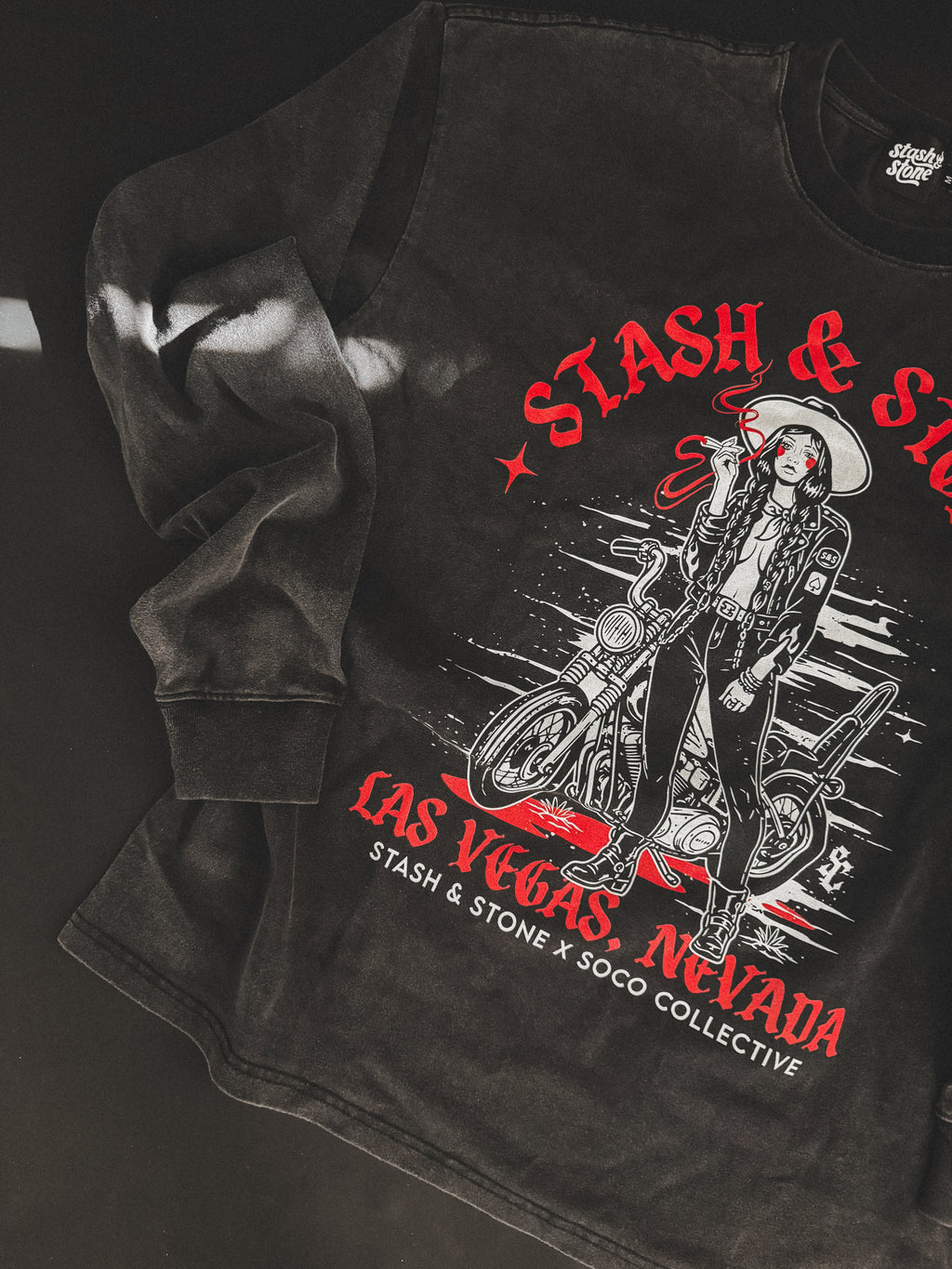 Sin City Rider Long Sleeve Tee