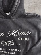Rad Moms Club Acid Wash Hoodie
