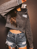 Free Bird Crop Hoodie