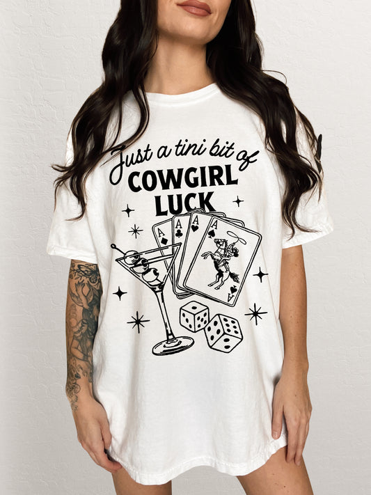 Cowgirl Luck Tee