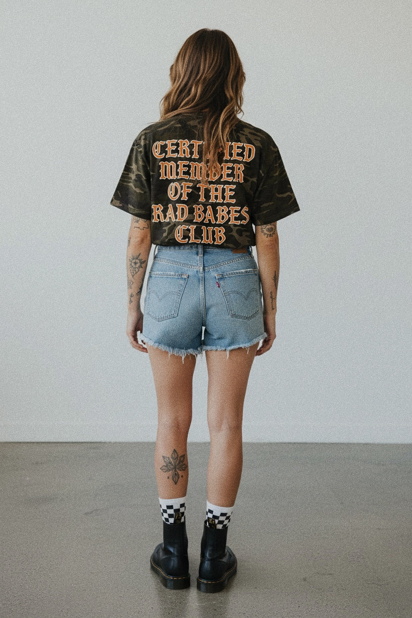 Certified Camo Boxy Tee
