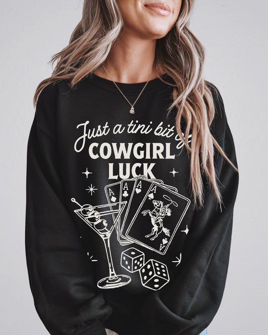 Cowgirl Luck Crewneck