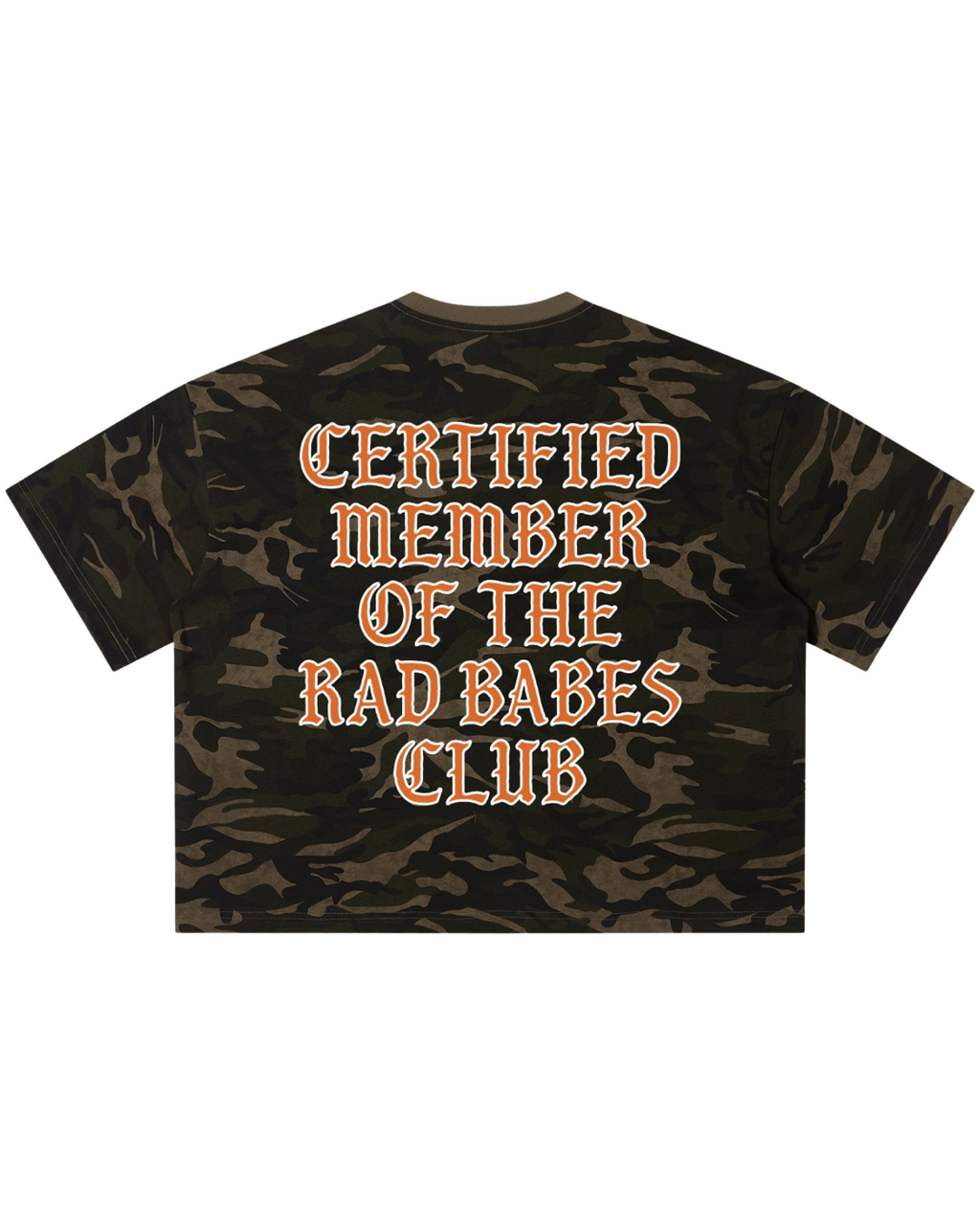 Certified Camo Boxy Tee