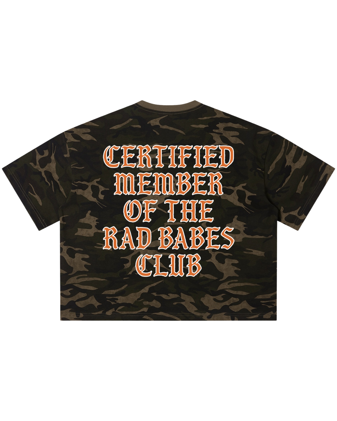 Certified Camo Boxy Tee