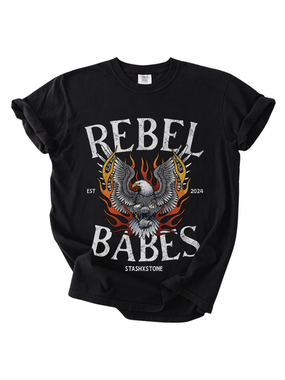 Rebel Babes Eagle Tee