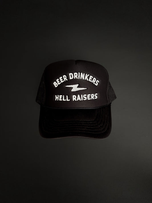 Beer Drinkers + Hell Raisers Trucker Hat