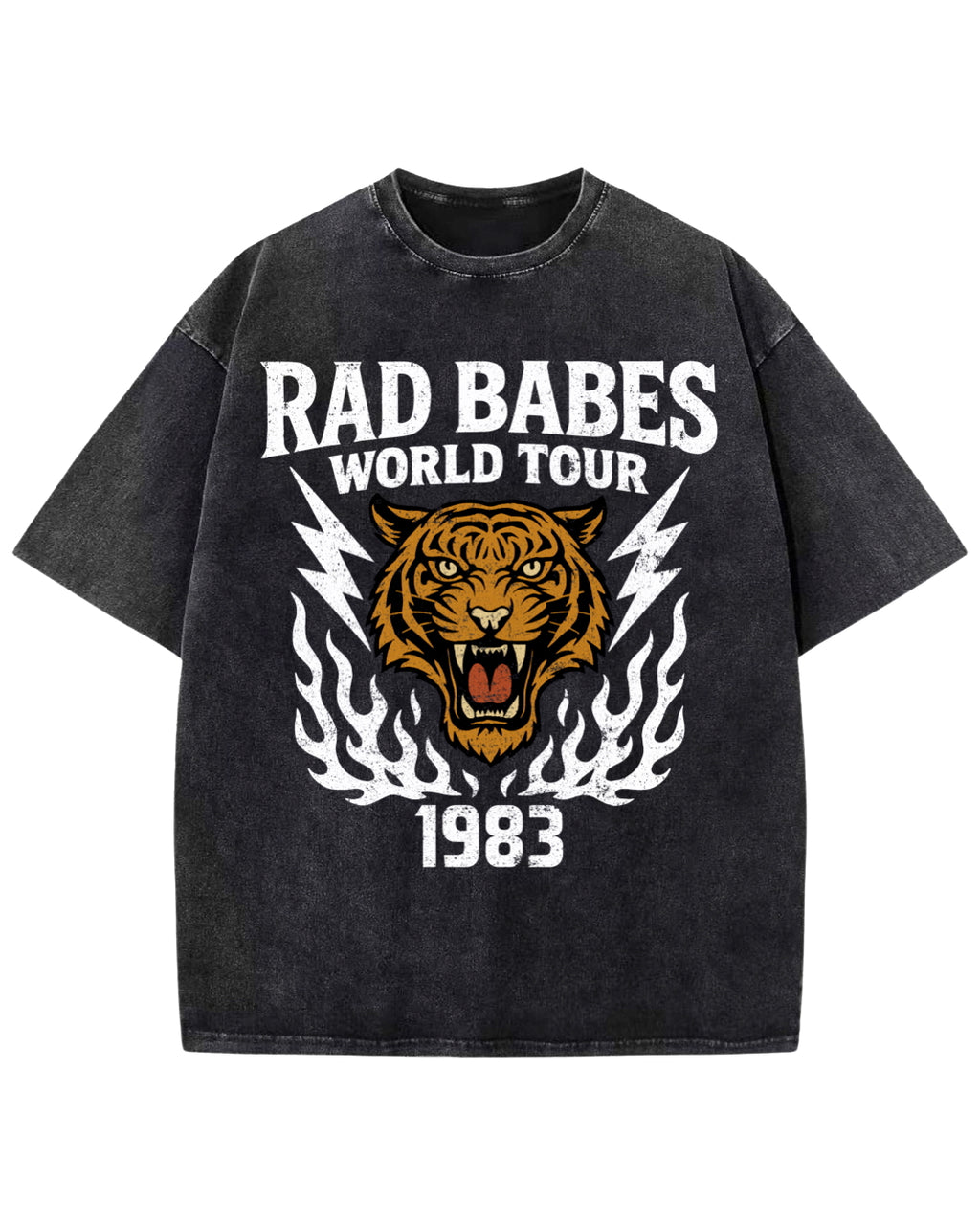 World Tour Acid Wash Tee