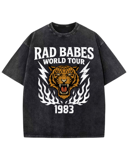 World Tour Acid Wash Tee
