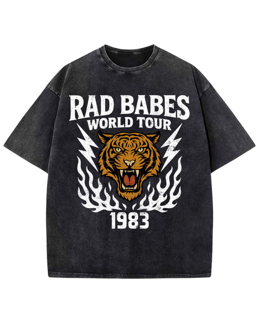 World Tour Acid Wash Tee