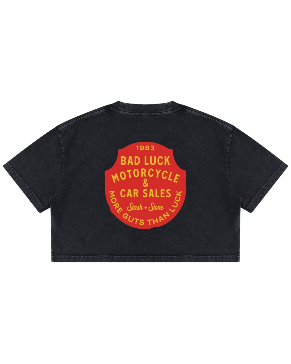 Bad Luck Garage Crop Tee