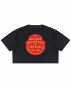 Bad Luck Garage Crop Tee