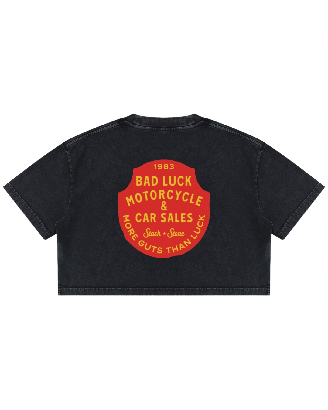 Bad Luck Garage Crop Tee
