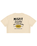Misfit Club Crop Tee