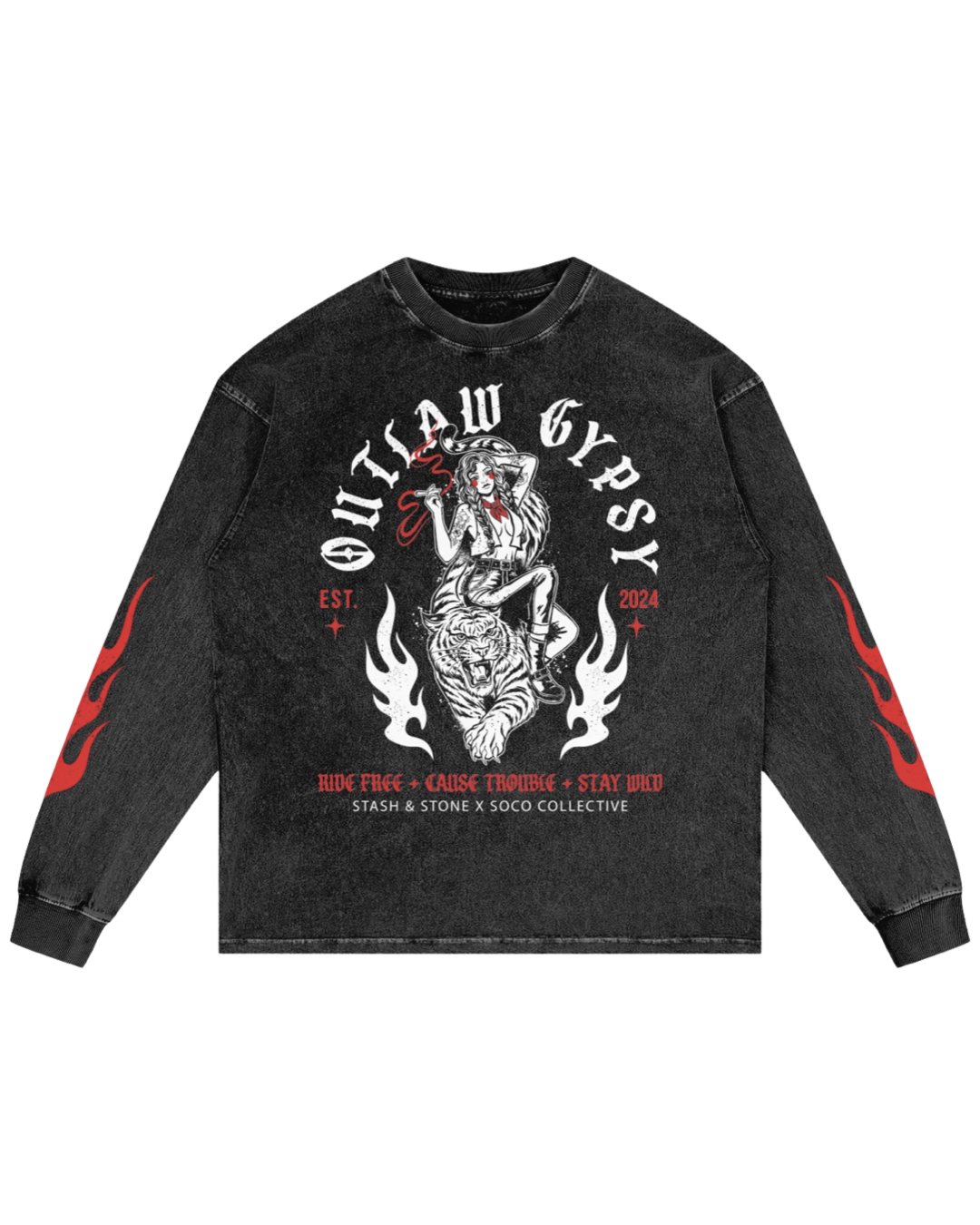 Outlaw Gypsy Long Sleeve Tee