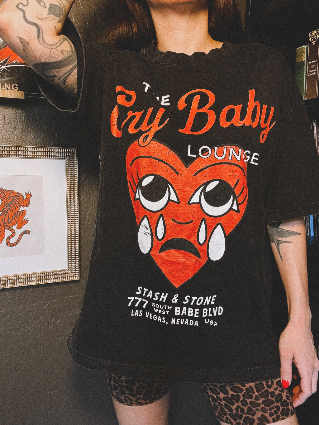 Cry Baby Lounge Tee