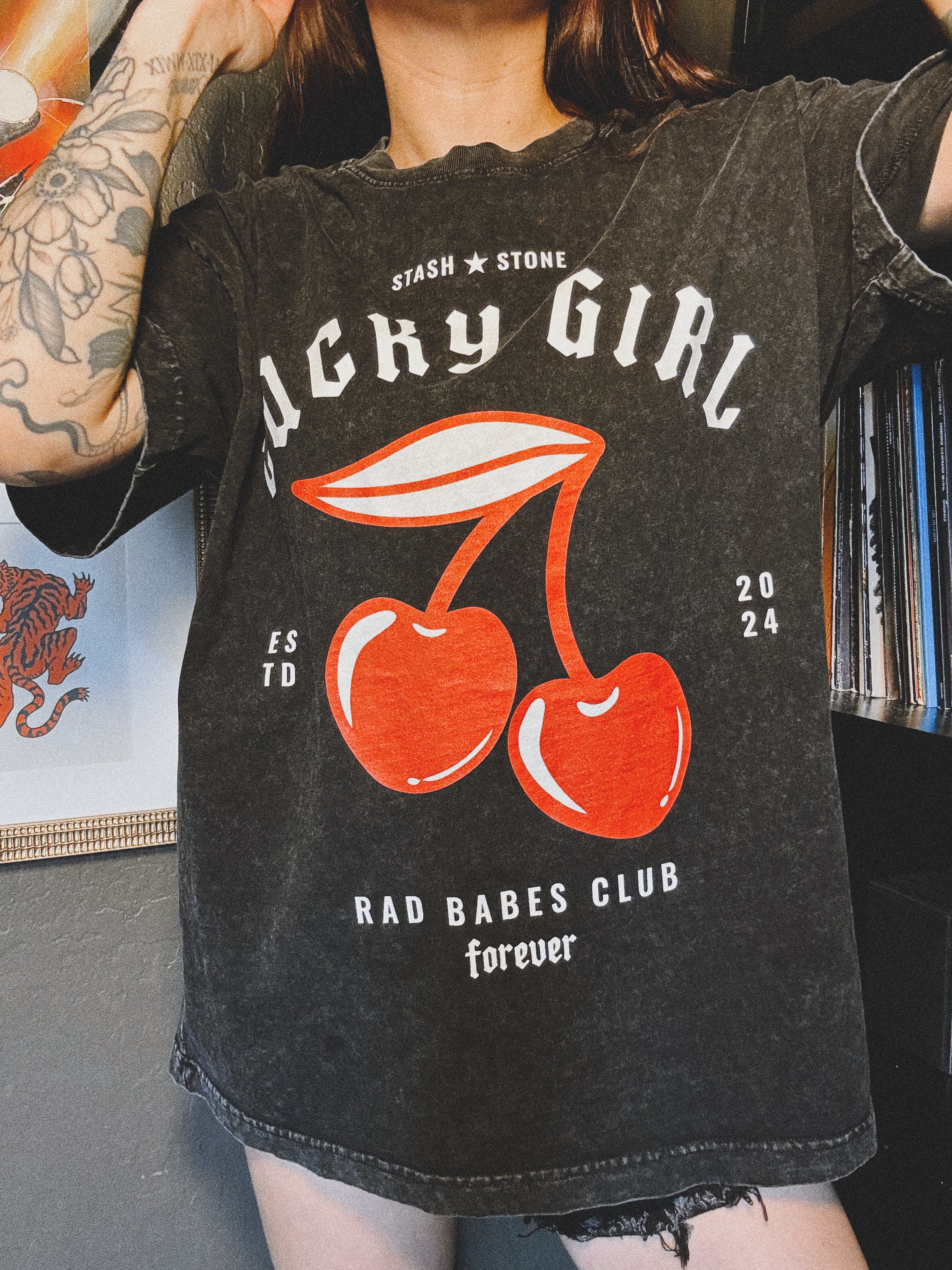 Lucky Girl Tee