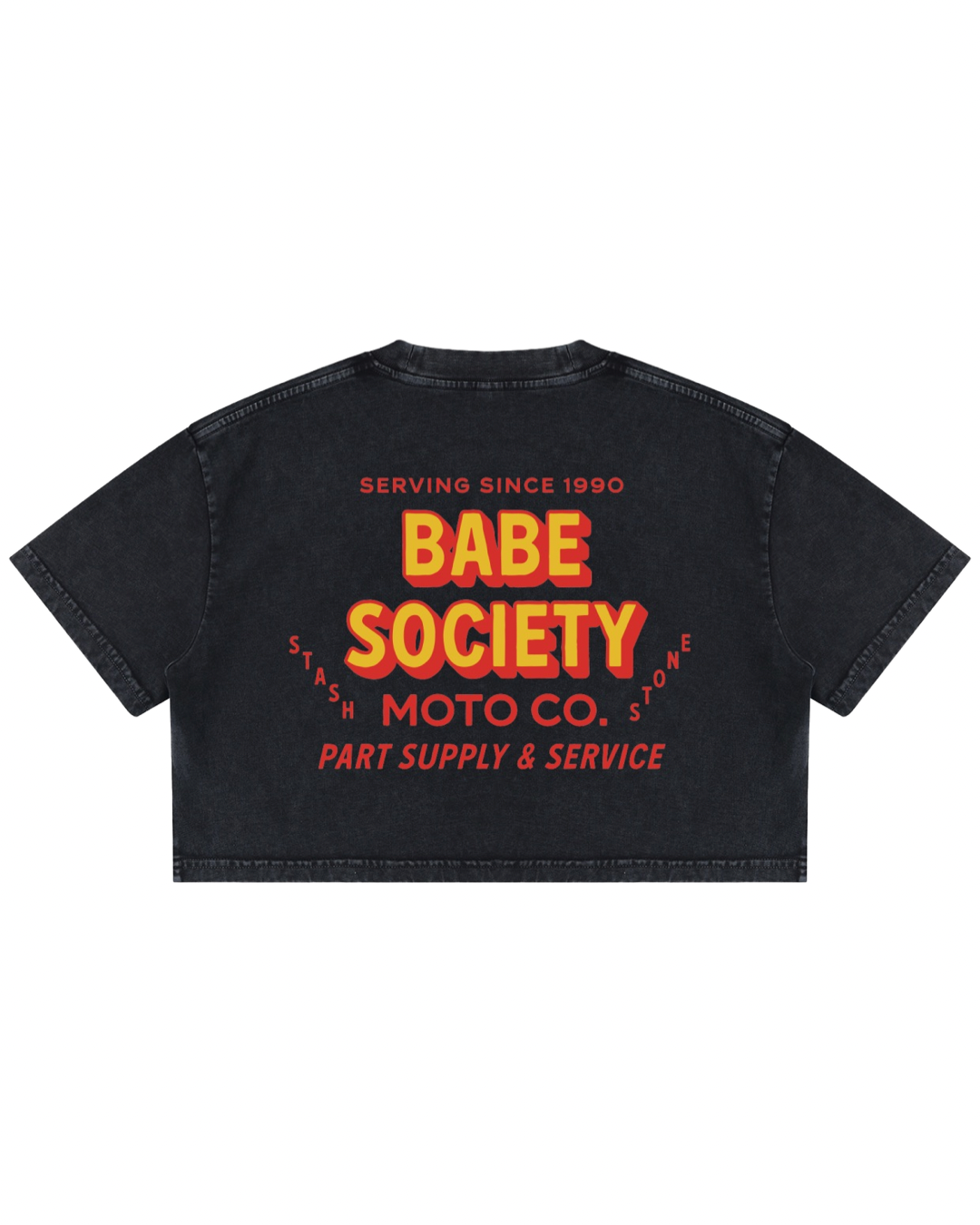 Babe Society Crop Tee