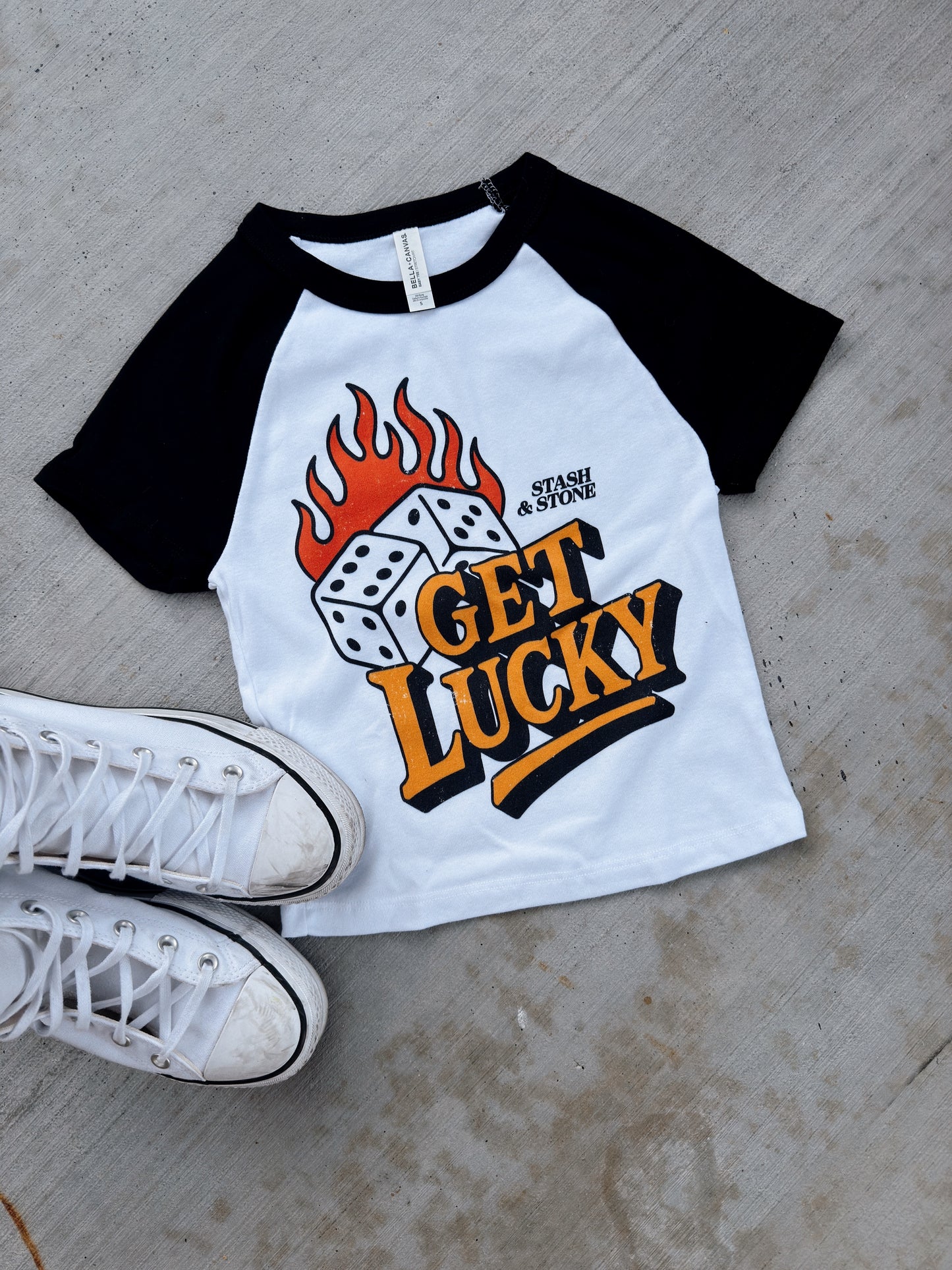 Get Lucky Baby Tee