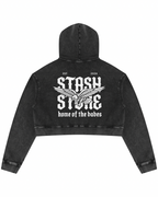 Free Bird Crop Hoodie