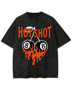 Hot Shot Acid Wash Tee