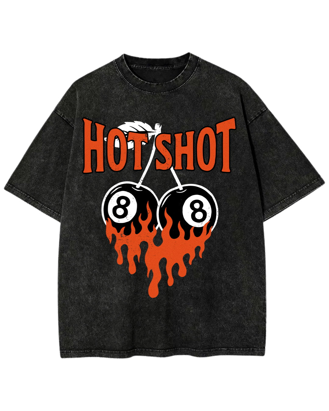 Hot Shot Acid Wash Tee